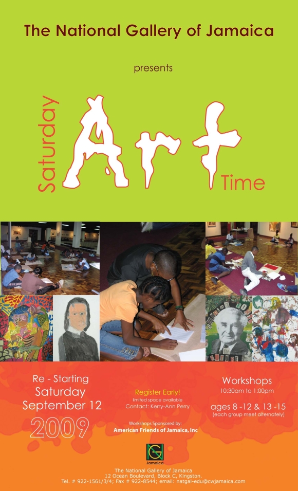Saturday Art Time - children's art workshops on Saturday mornings