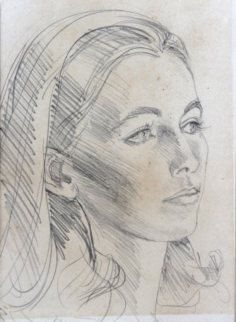 Angela Landels - Portrait of Annabella (c1979), Annabella and Peter Proudlock Collection