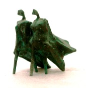 Lynn Chadwick - Walking Cloaked Figures (n.d.). Annabella and Peter Proudlock Collection