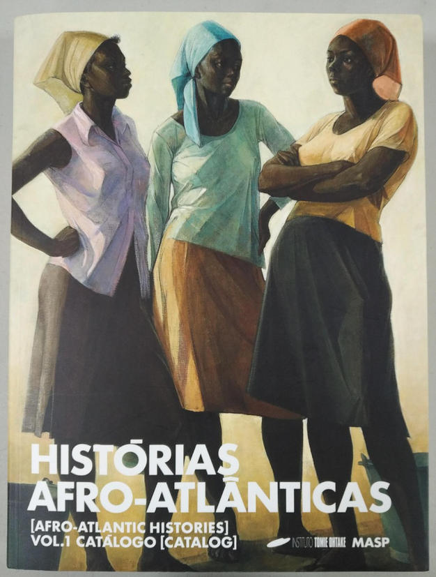 Cover of Afro-Atlantic Histories Catalogue featuring Conversation by Barrington Watson